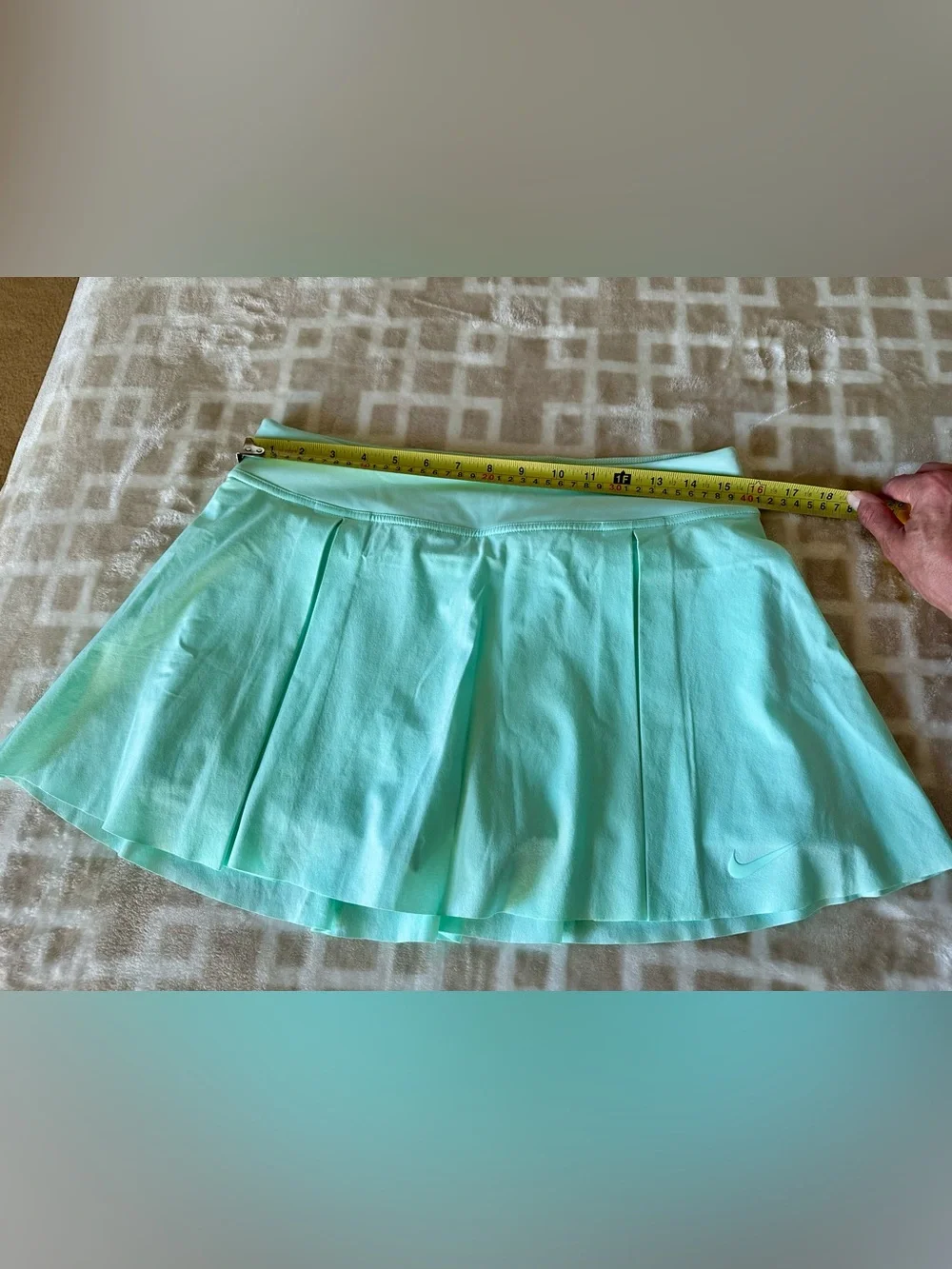 Nike Light Aqua Pleated Skater Skort